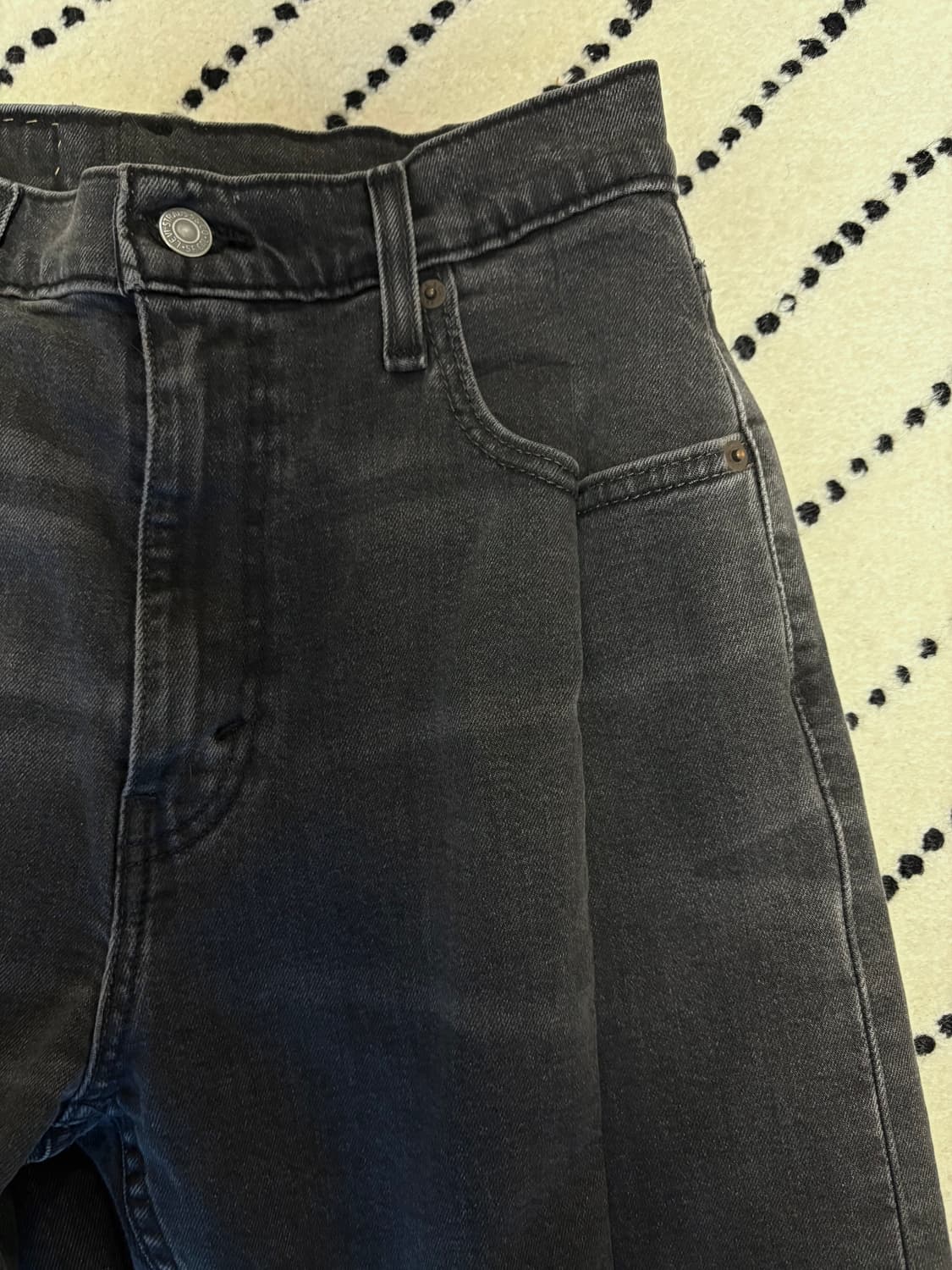 Levis 502 리워크 와이드 핏 데님  상품이미지3