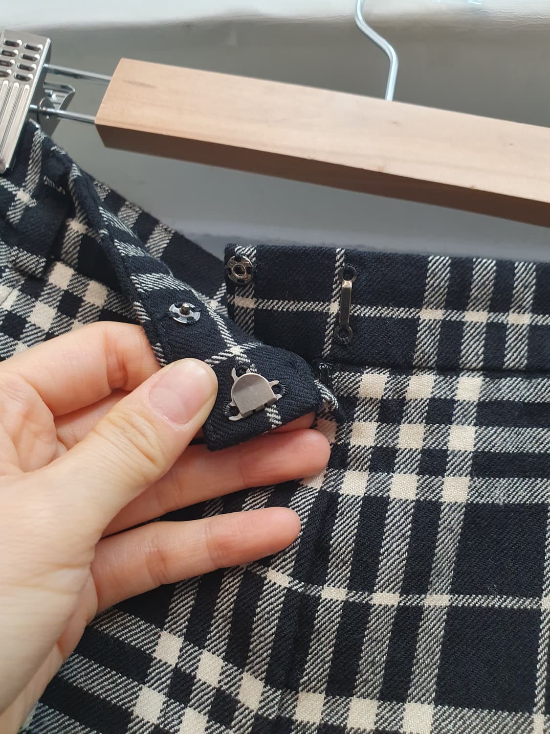 버버리 노바체크 울 팬츠 29 상품이미지3