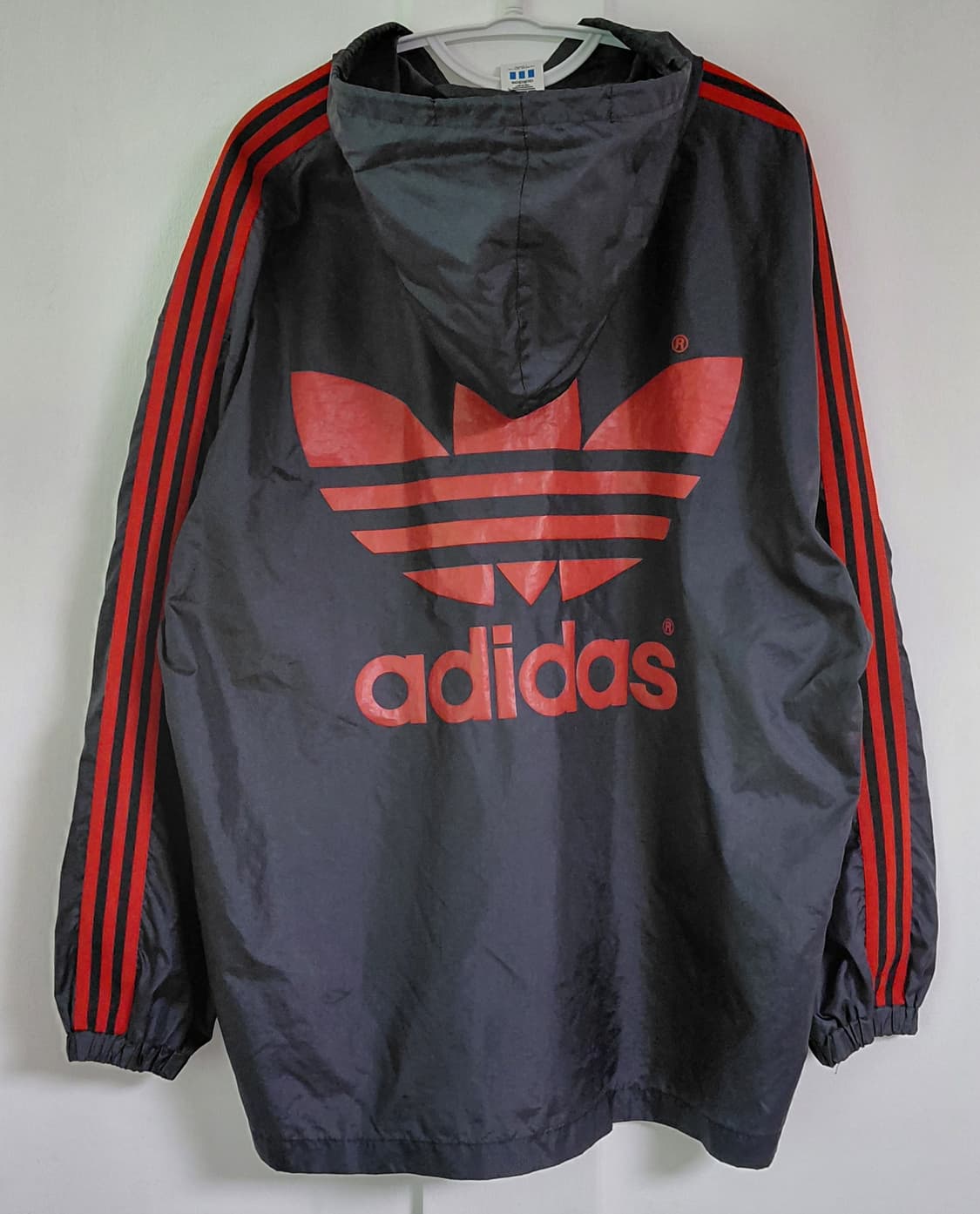 [희귀/O-XO] 아디다스 80-90s 데상트제 빈티지 빅로고 아노락 상품이미지1