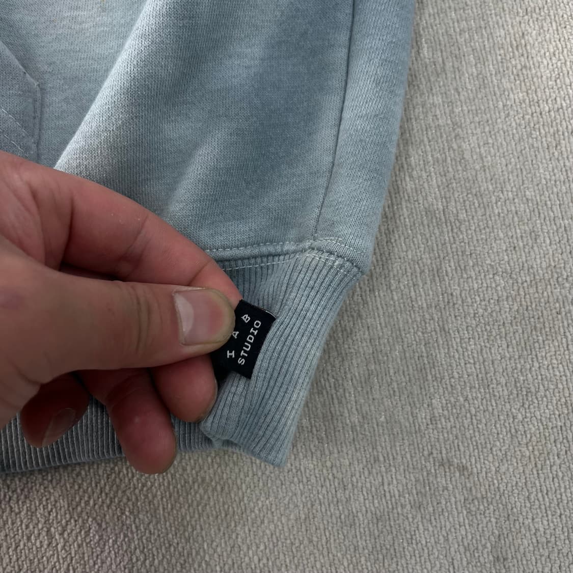 105 아이앱스튜디오 피그먼트 타이다이 스카이블루 후드티  상품이미지5