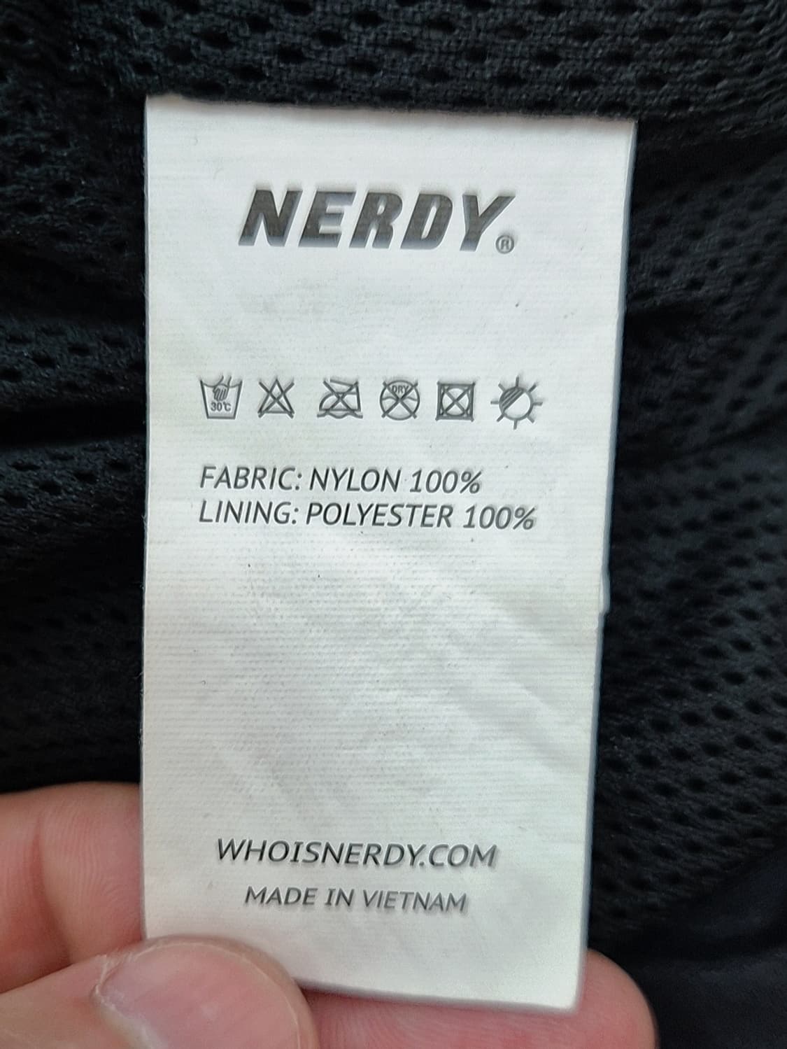 [F]<널디> 사이드 로고 바람막이 상품이미지3