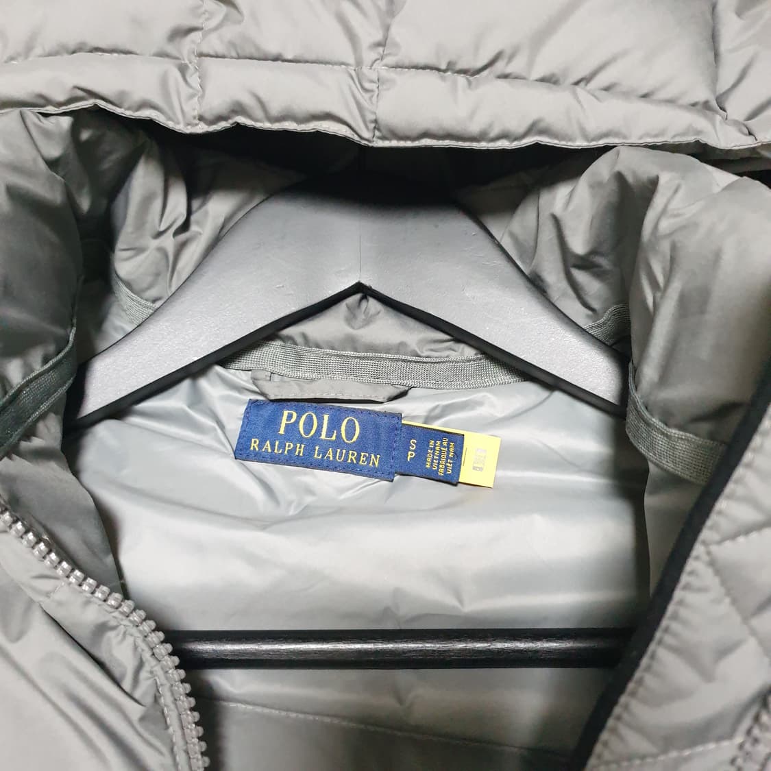 폴로랄프로렌 그레이 푸퍼 롱패딩 상품이미지3
