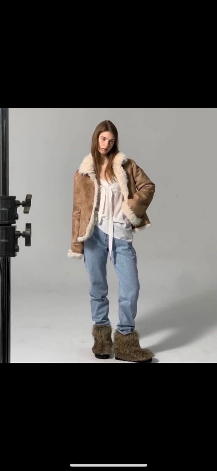 더바넷 시어링자켓 shearling jacket 상품이미지2