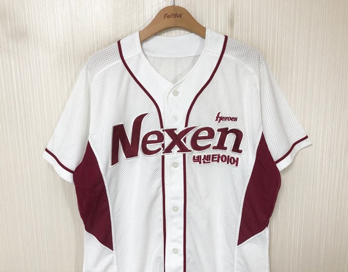 KBO 위팬 넥센(키움)히어로즈 홈유니폼/져지 110 상품이미지2