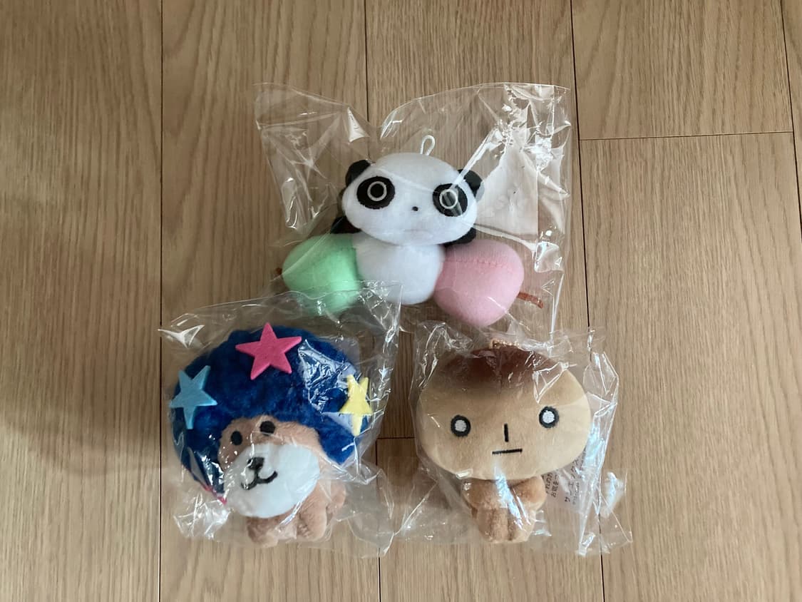 코게빵 아프로켄 타래팬더 고전 키링 인형 상품이미지1