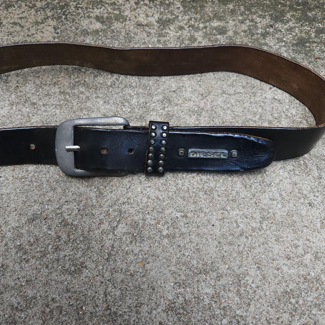 [OS] DIESEL 레더 벨트 상품이미지8