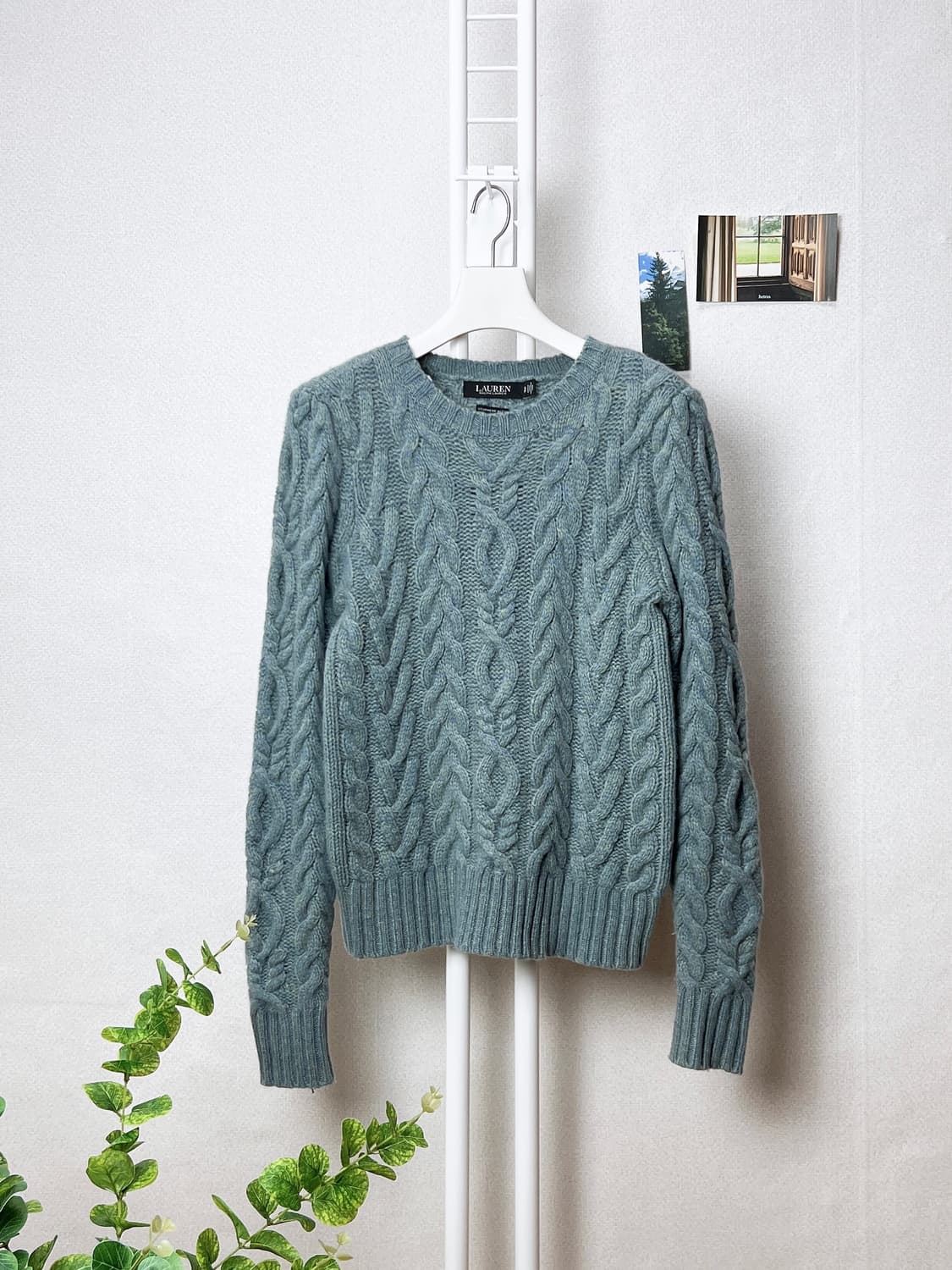 폴로 여성 케이블 니트   상품이미지1