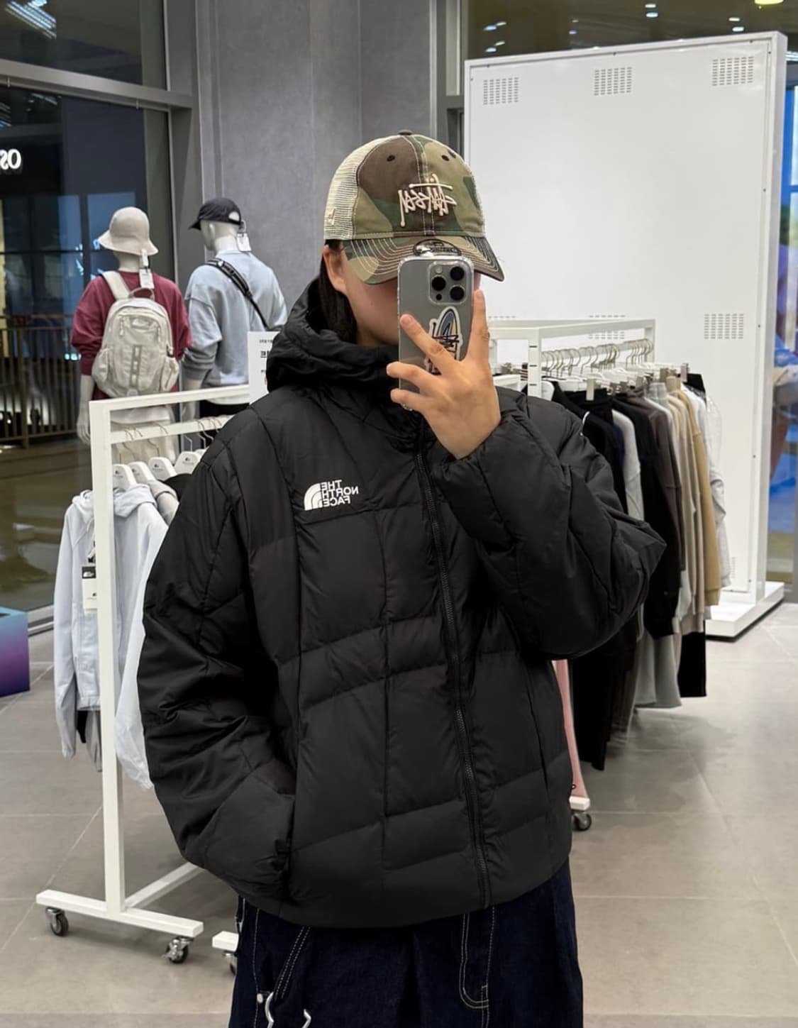 노스페이스 화이트라벨 웨이브 온볼 경량 상품이미지1