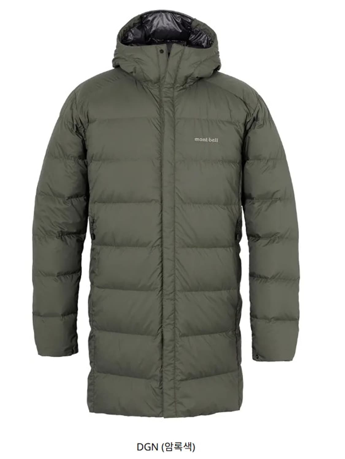 몽벨 초경량 롱패딩 수페리어 다운 트래블 코트 남성용 라지 사이즈 상품이미지1