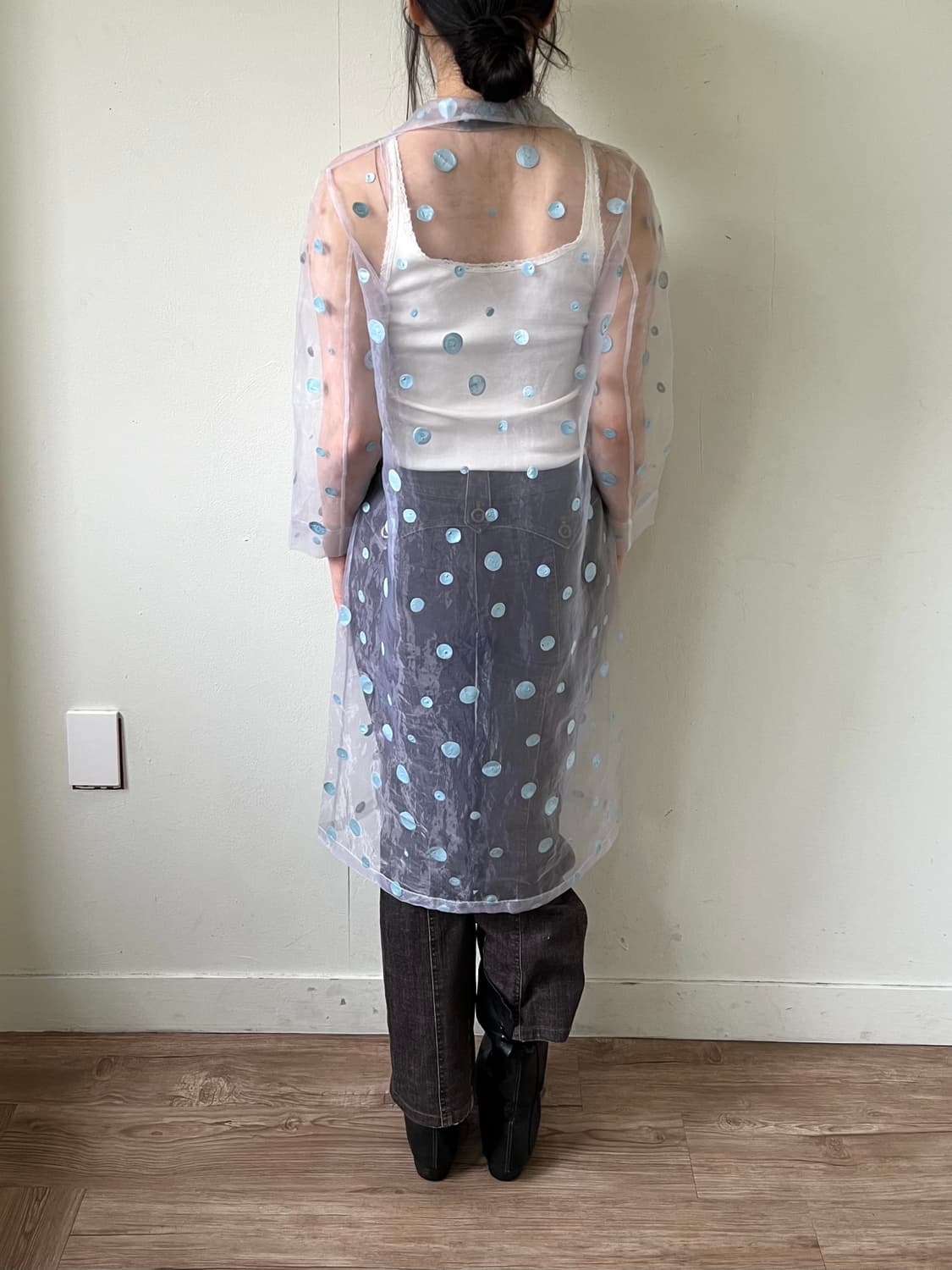 ETERNO BELLEZZA 후크 포켓 데님 진 상품이미지9