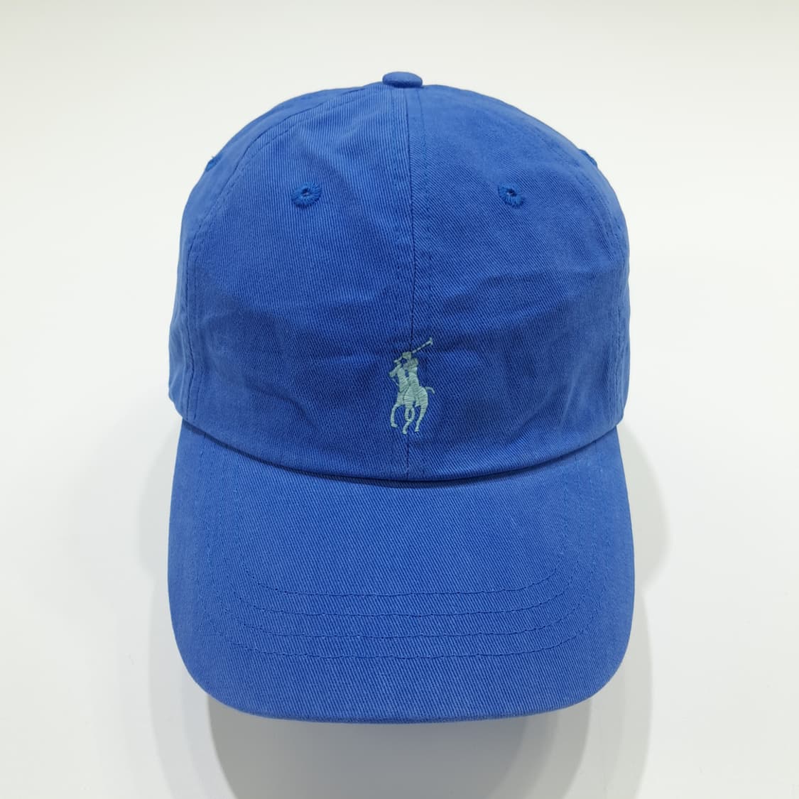 CN872 폴로 랄프로렌 로얄블루 스카이블루 자수 볼캡 모자 상품이미지3