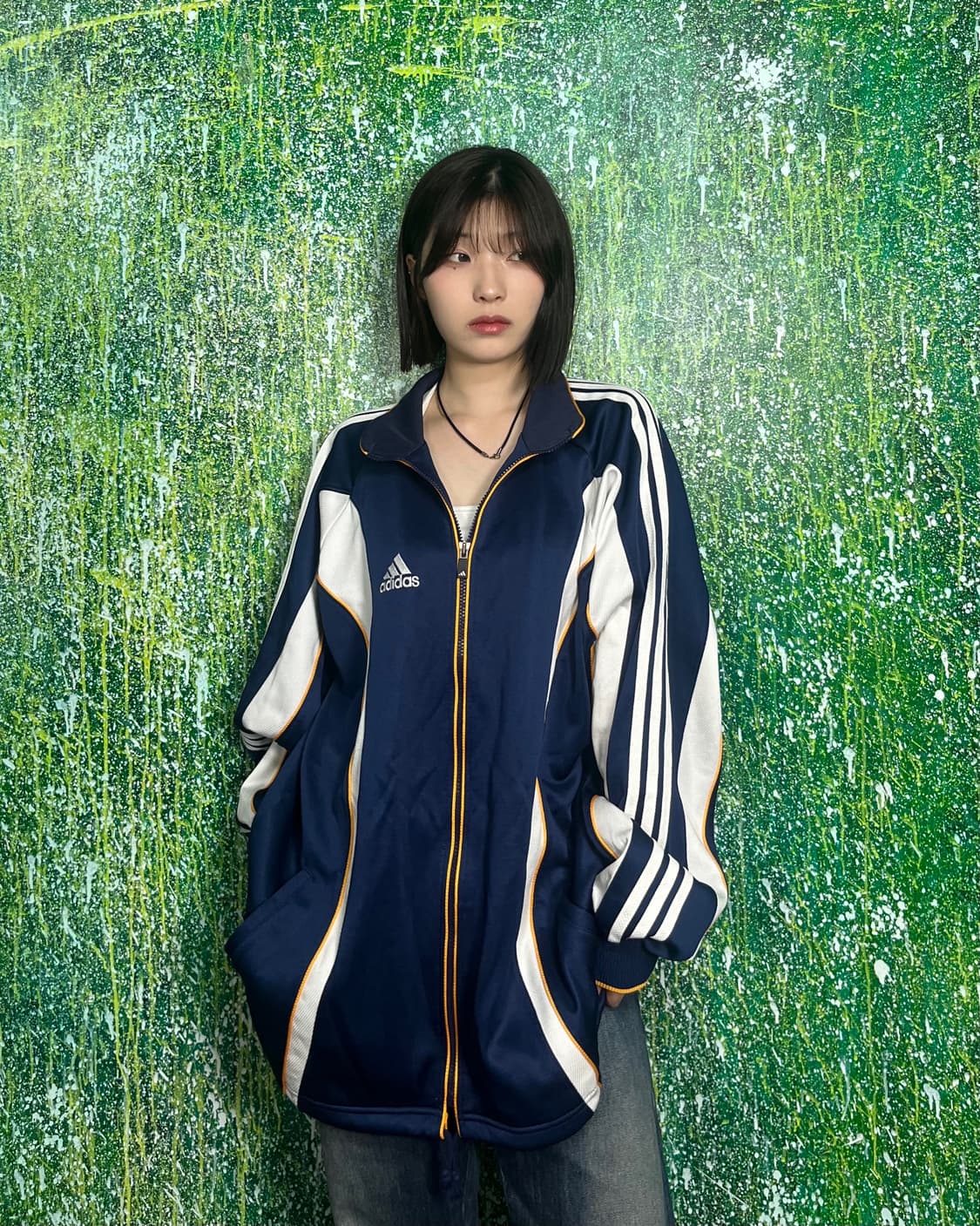 아디다스 90s 네이비 져지 2XL 상품이미지1