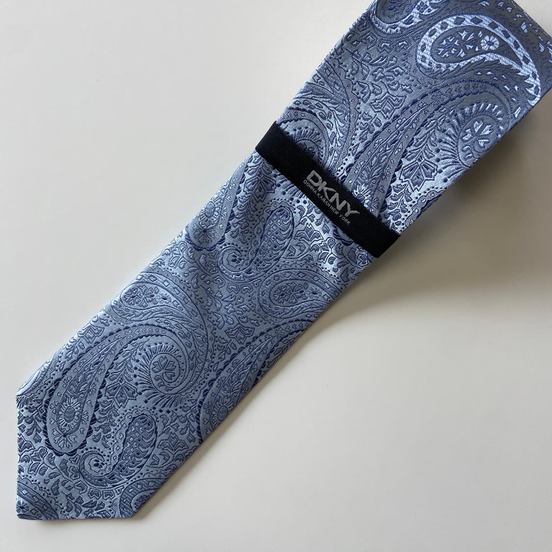택달린 미사용품 DKNY 명품 정품 페이즐리 넥타이 상품이미지4