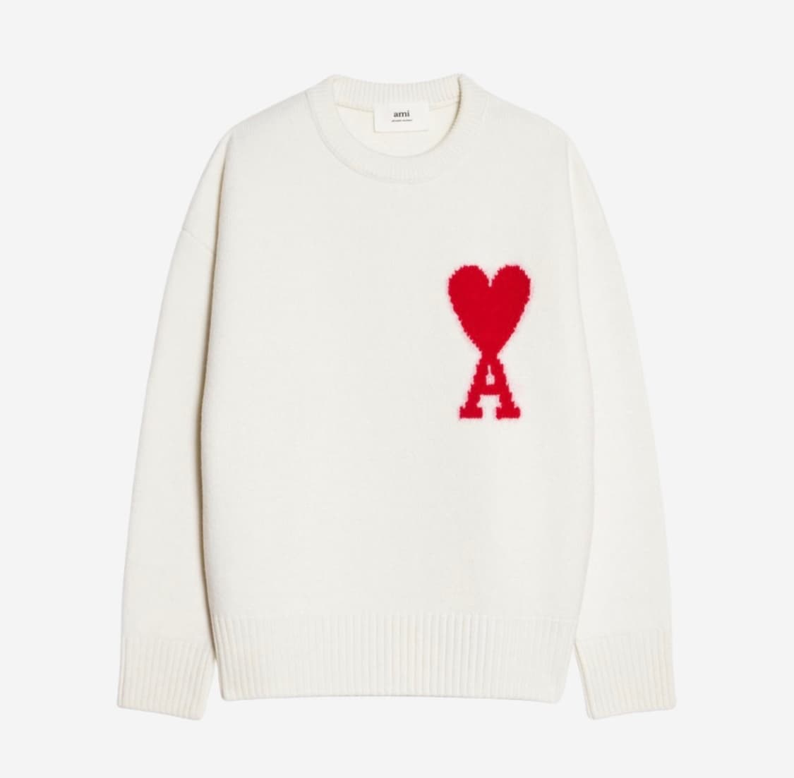 아미 빅하트 로고 니트 상품이미지5