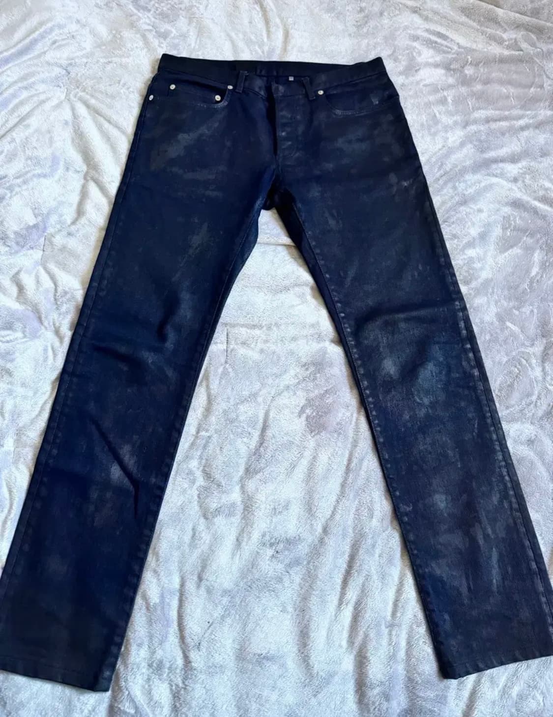 디올옴므 오일 이펙트 왁스 코팅 블루블랙진 상품이미지1