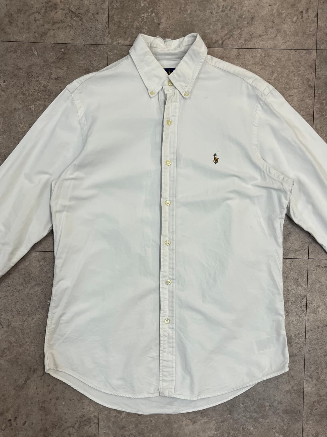 폴로 랄프로렌 셔츠 화이트 M #csz4006 상품이미지4