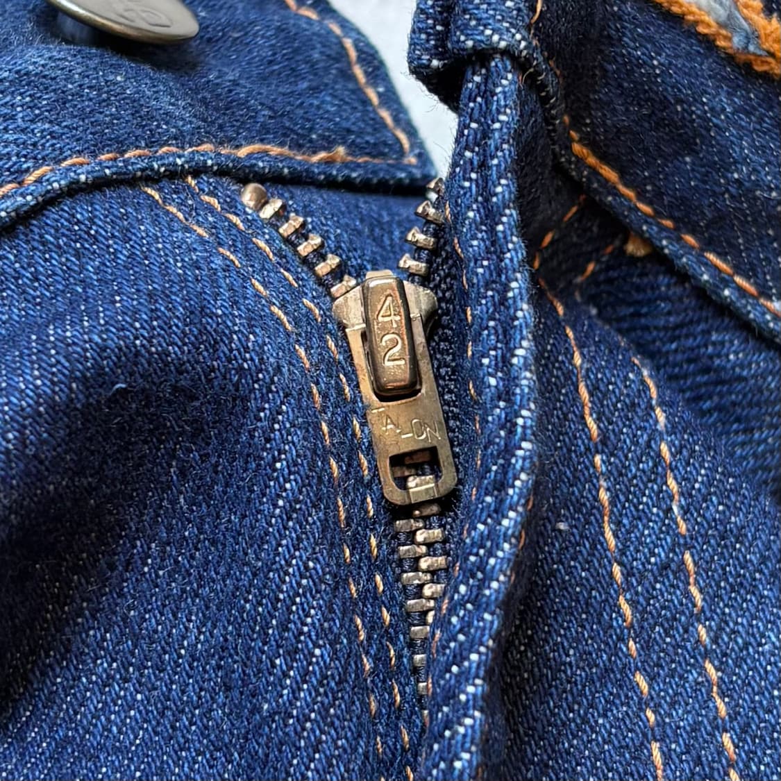 [28] 70s USA Lee 206-6347 세미 부츠컷 데님 상품이미지5