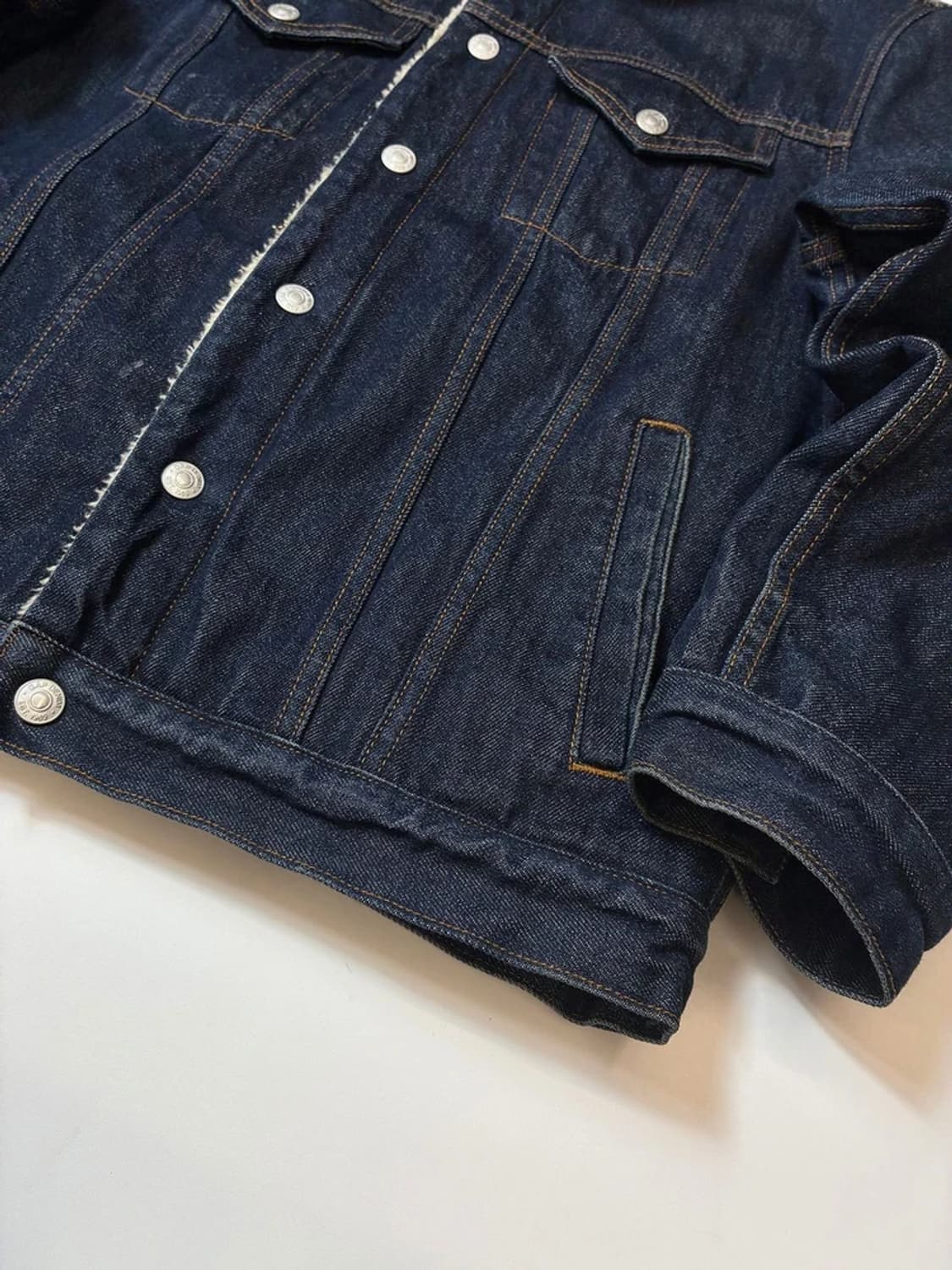 갭 GAP 아이콘 쉐르파 데님 자켓 PN8394 상품이미지3