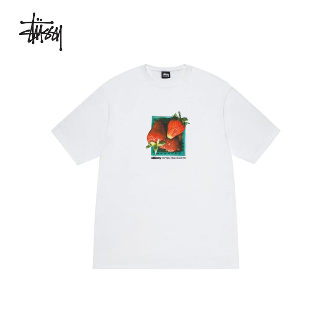 Stussy 딸기 티셔츠 M사이즈 상품이미지1