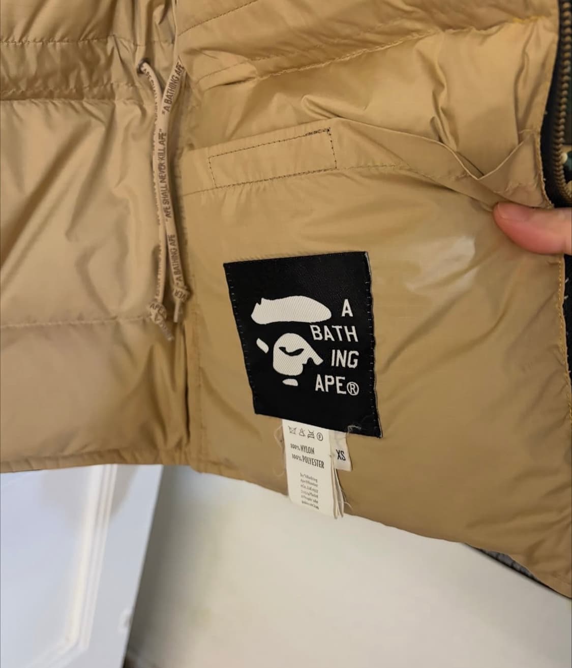 [무료배송]베이프 패딩 1st 카모 황계 상품이미지10