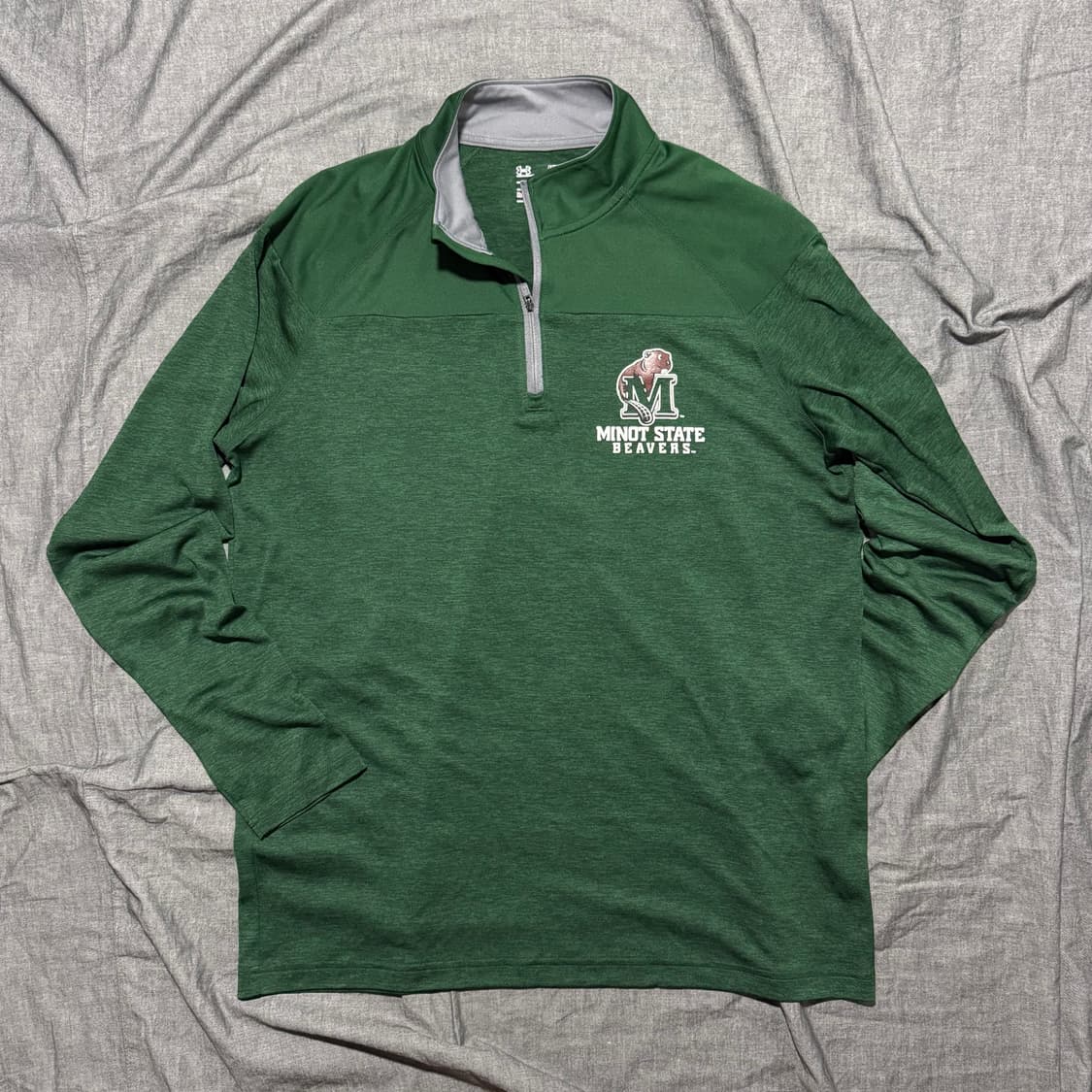 MSU Beavers Qtr Zip performance pullover 상품이미지1