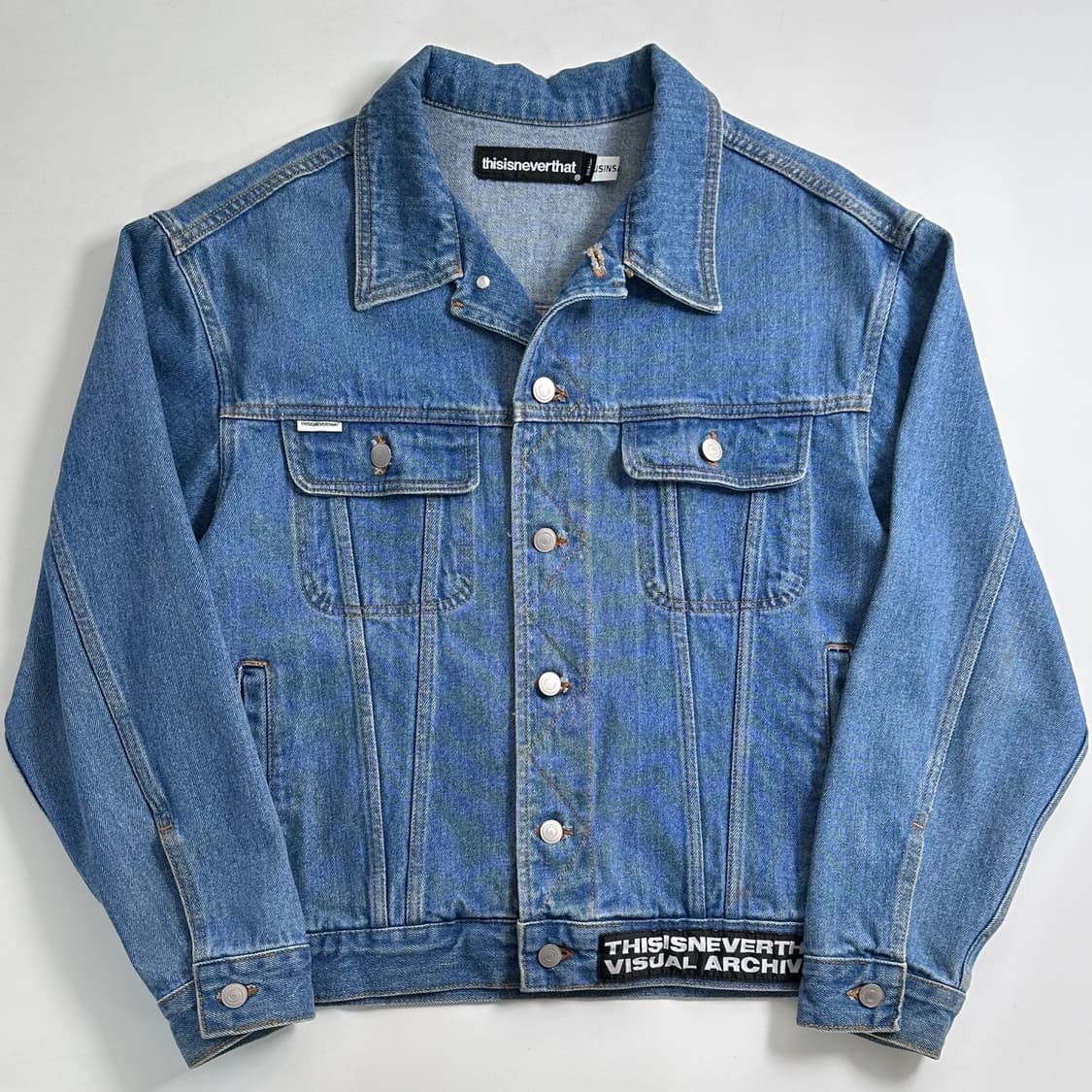 디스이스네버뎃 데님 자켓 상품이미지1