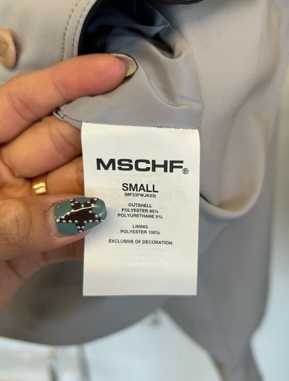 MISCHIEF 미스치프 케이프 후디 자켓 상품이미지6