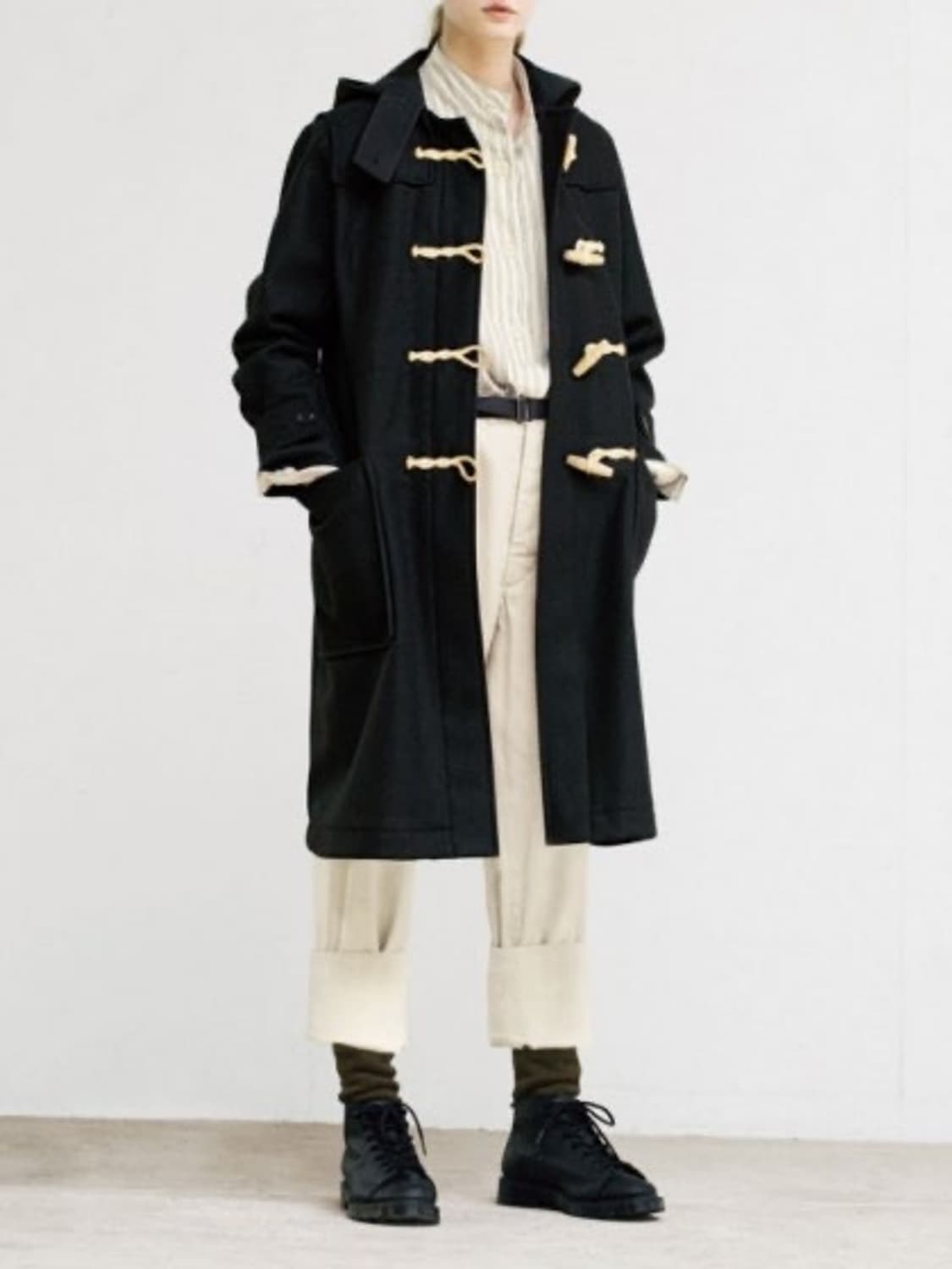 MHL 마가렛호웰 떡볶이 코트 더플코트 상품이미지1