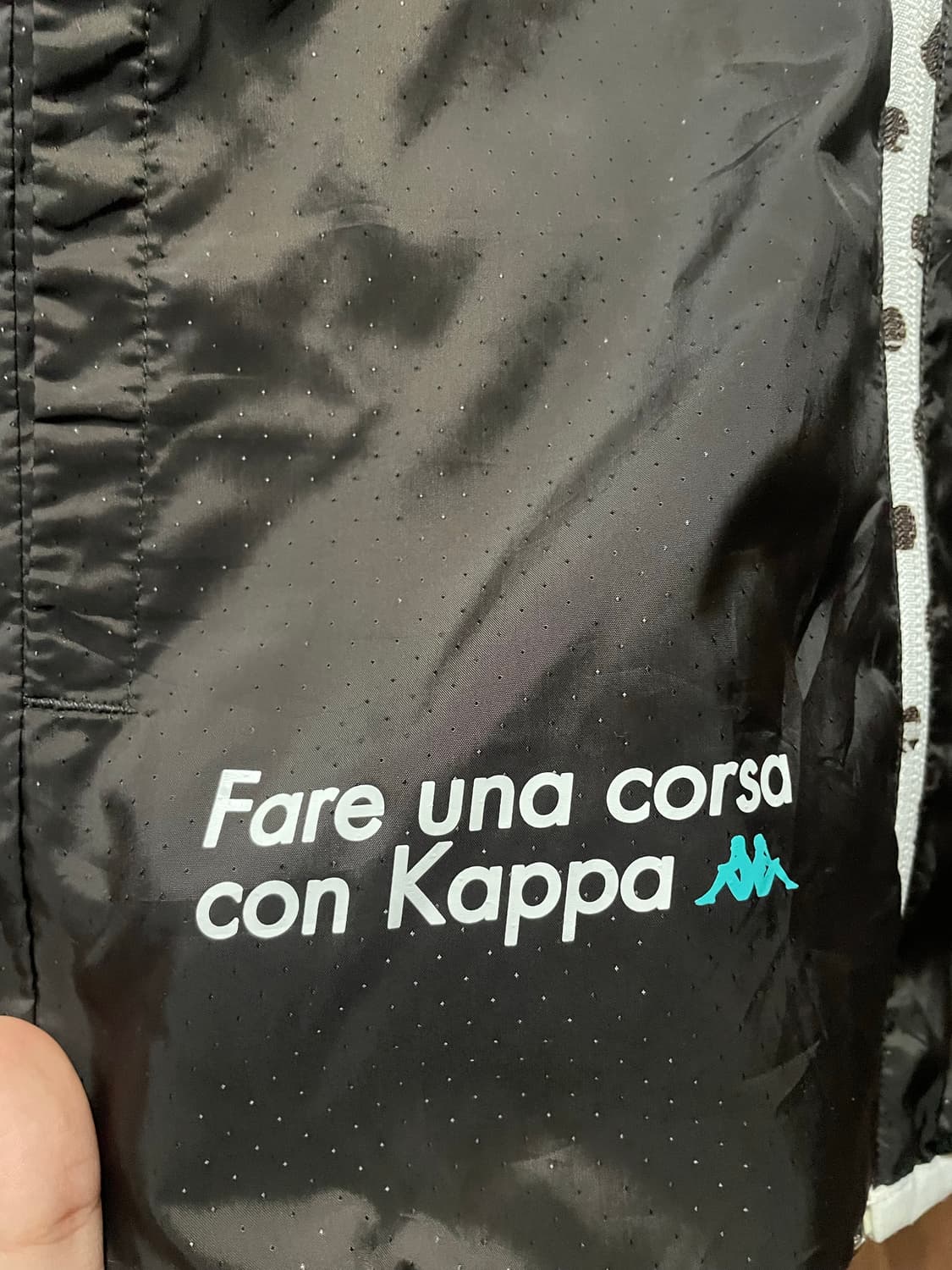 vintage 카파 도트 점퍼 상품이미지3