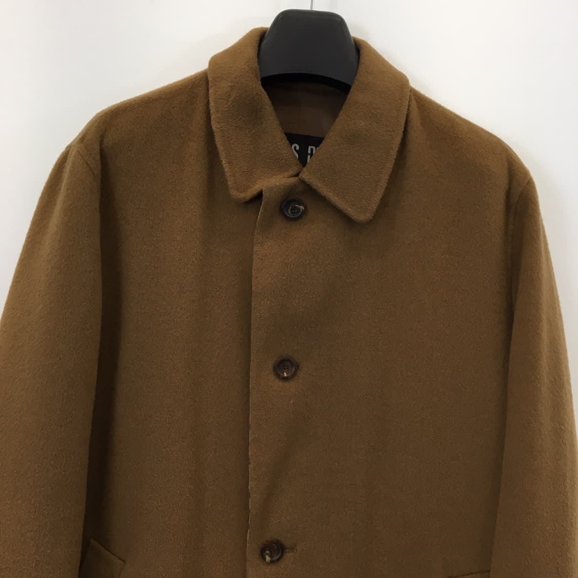 닥스 캐시미어 30% 발마칸 카멜브라운코트 95  상품이미지3