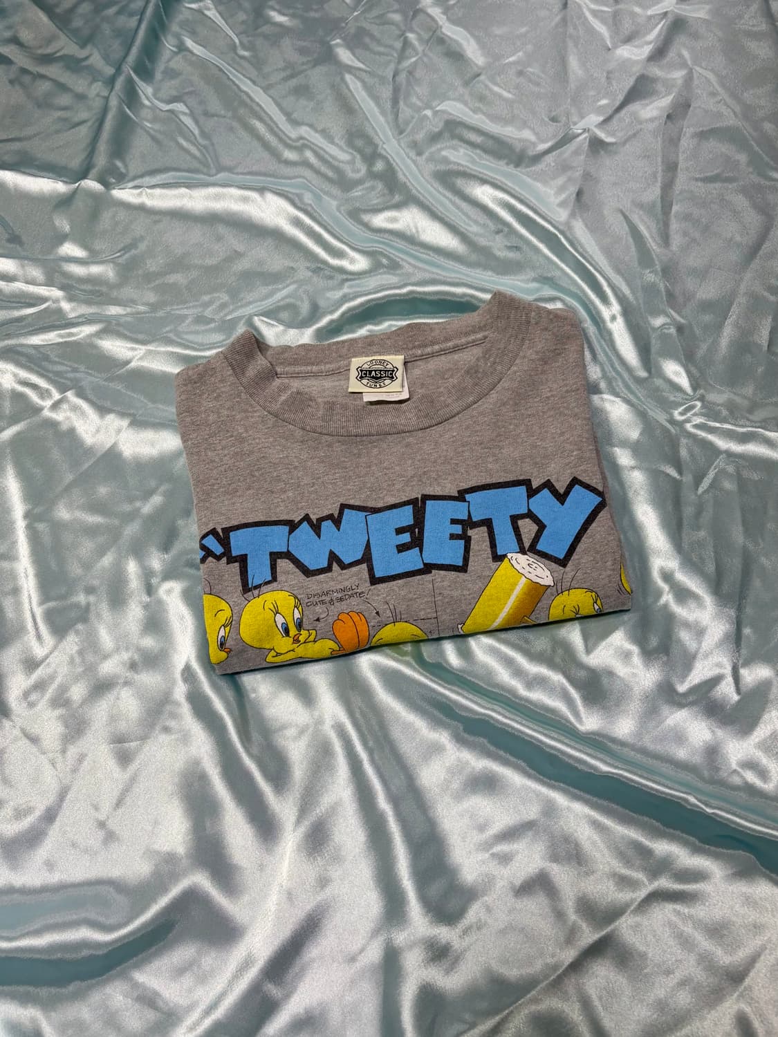 90s USA 루니툰즈 트위티 빈티지 티셔츠 워너브로스 상품이미지4