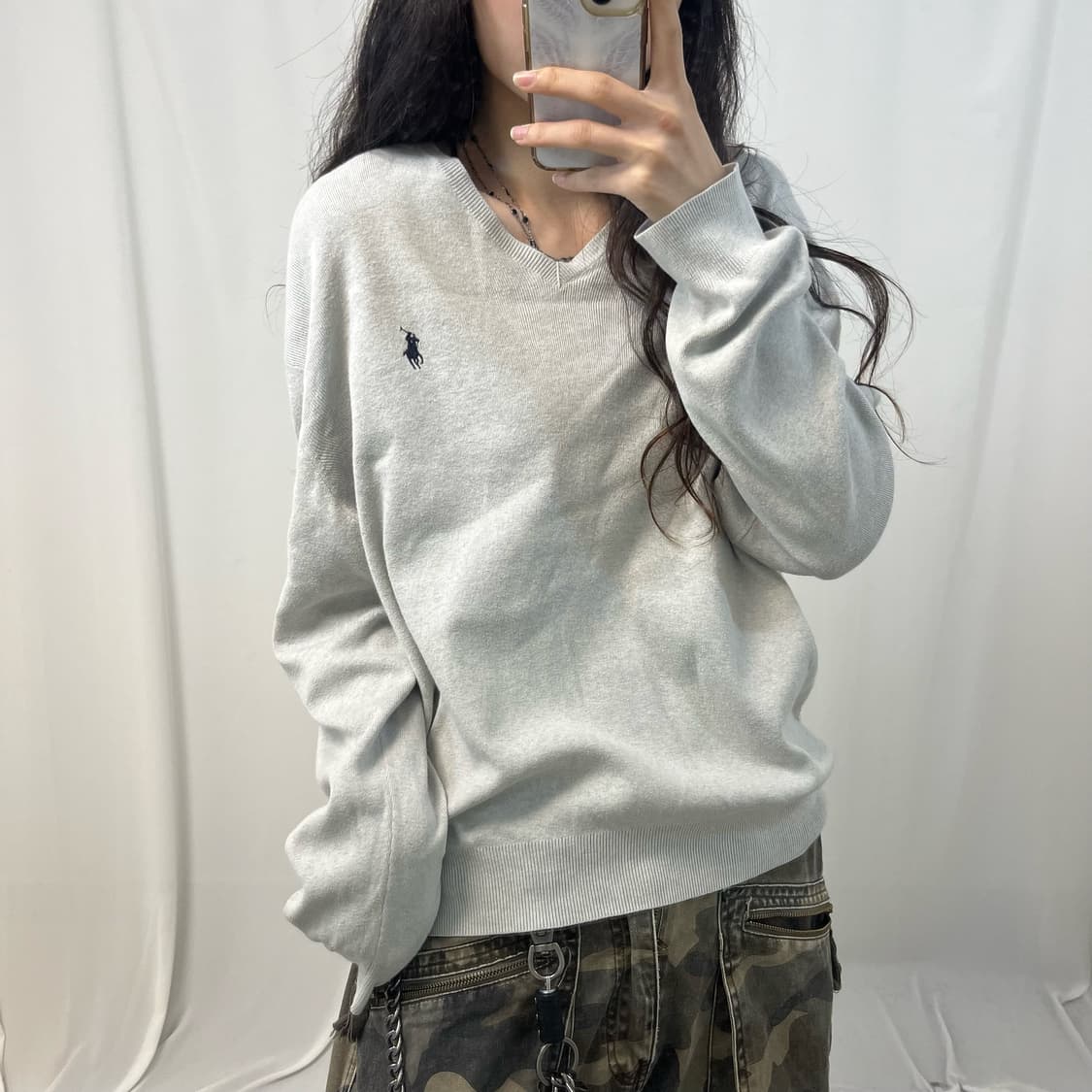 Polo Ralph Lauren grey knit  상품이미지3