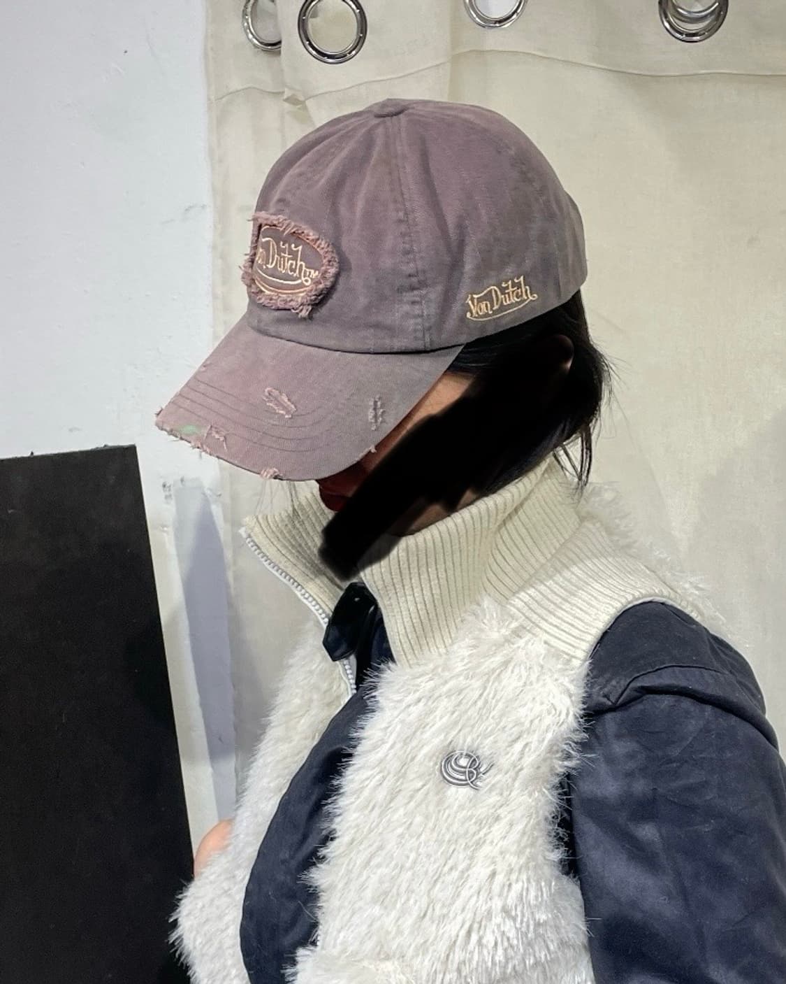 본더치 y2k 볼캡 자수 모자 상품이미지4