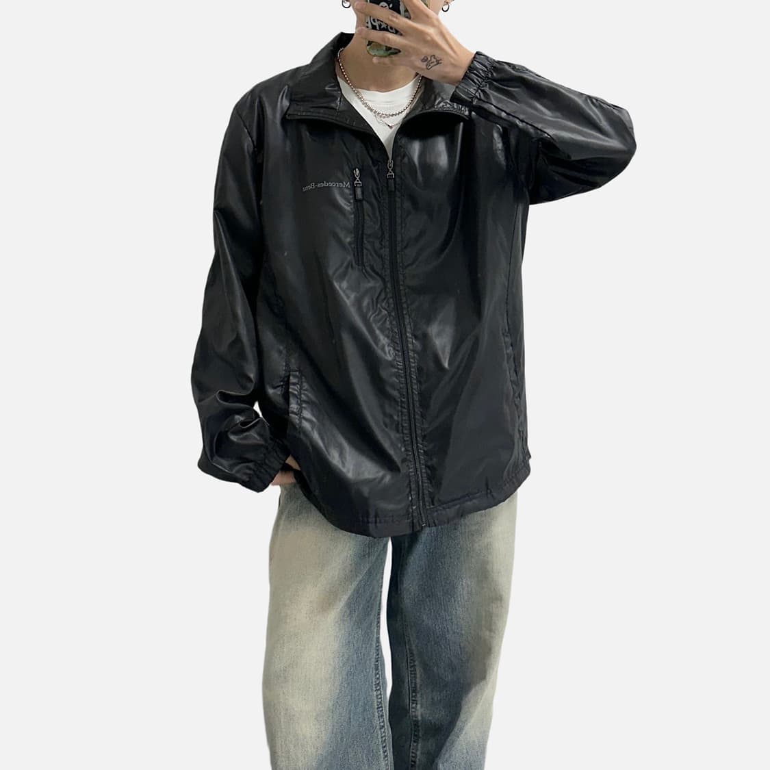 메르세데스 벤츠 경량 바람막이 상품이미지3