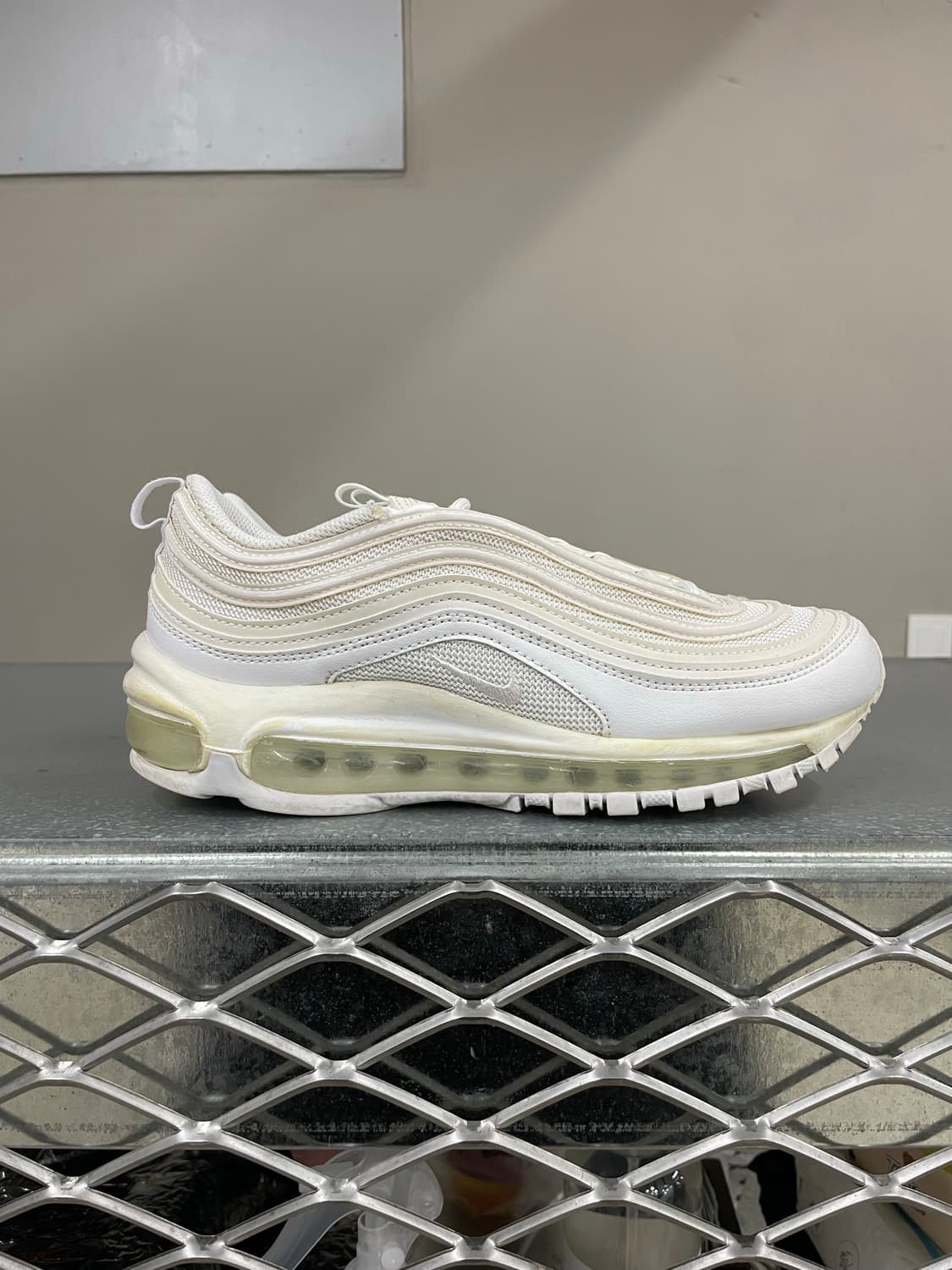 나이키 에어맥스97 화이트 망고 240 상품이미지4
