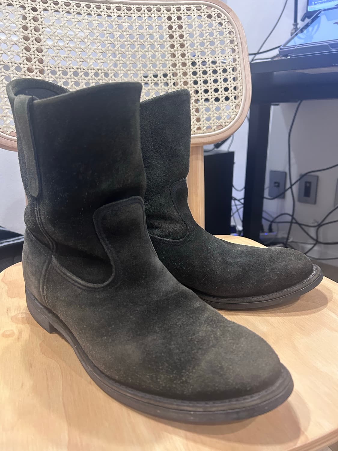 redwing 레드윙 페코스 부츠 한정판 빔즈별주 스웨이드 러프아웃 상품이미지1