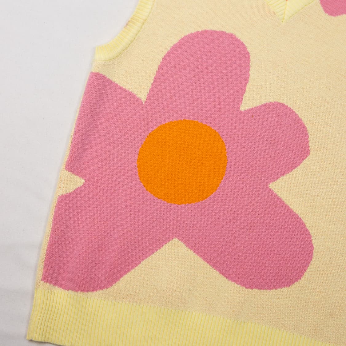 골프 르 플레르 플라워 니트 베스트 상품이미지3