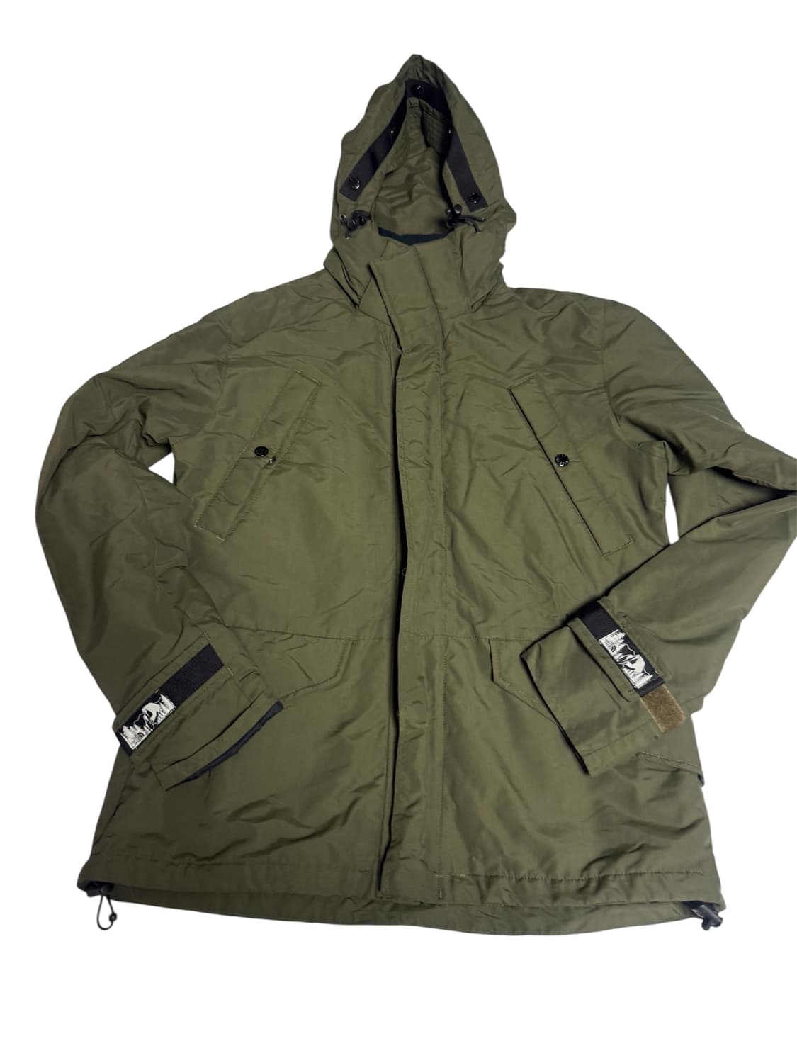 The North Face Khaki Hood Jacket L 상품이미지1