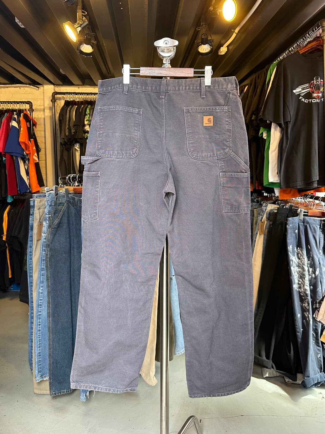 칼하트 싱글니 카펜터 워크팬츠 38x32 상품이미지2