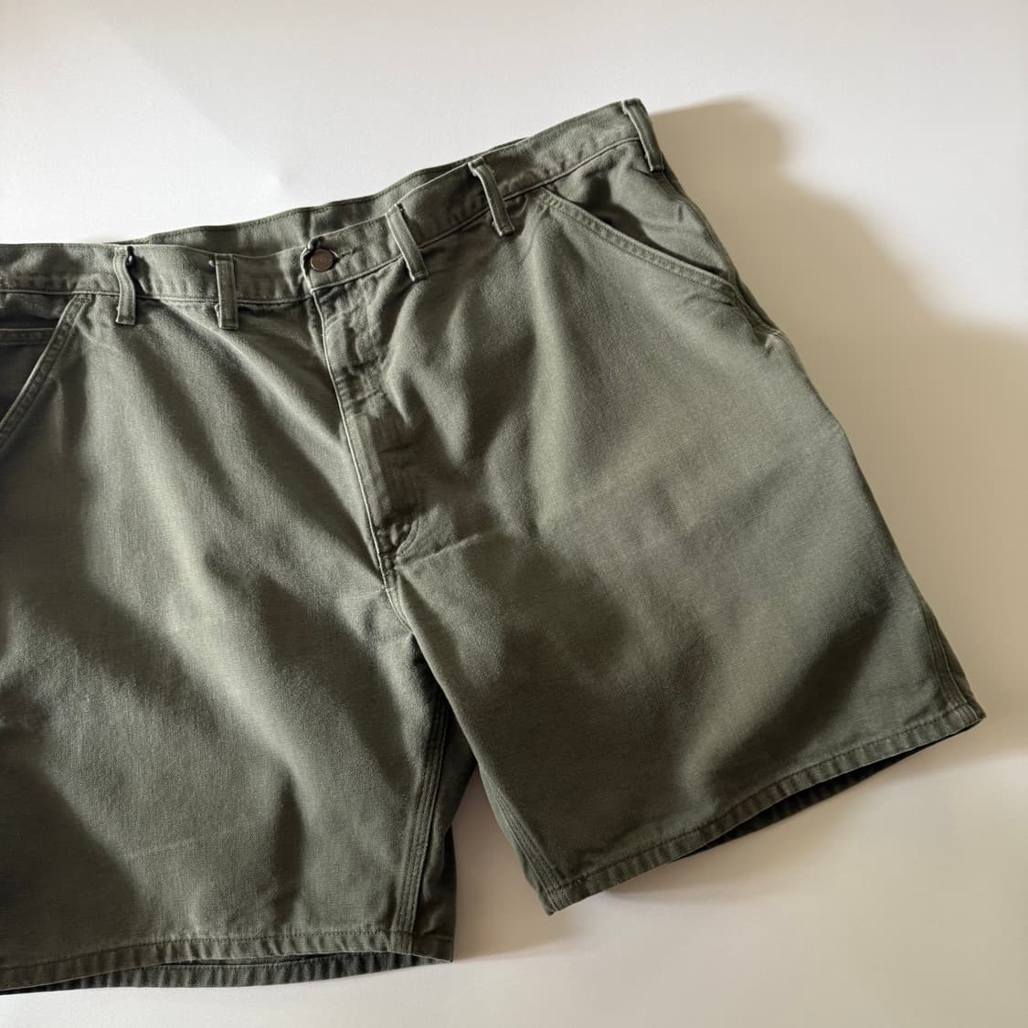 (44) Carhartt 칼하트 캔버스 카펜터 반바지 쇼츠 -7 상품이미지3