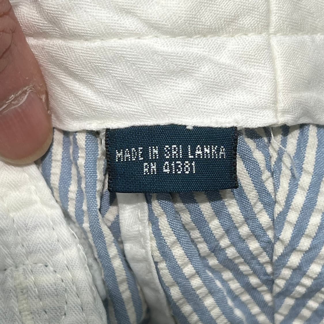 폴로 랄프로렌 시어서커 하프팬츠 s10803 상품이미지6