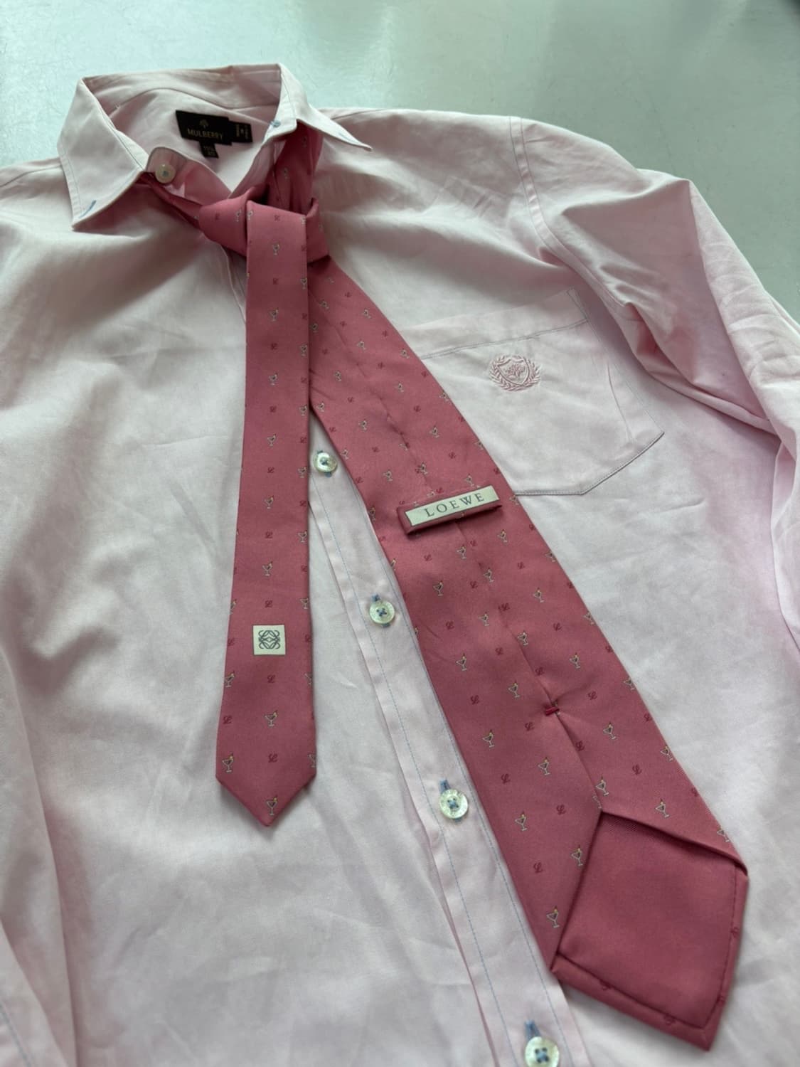 Vintage Loewe Silk Necktie 상품이미지1
