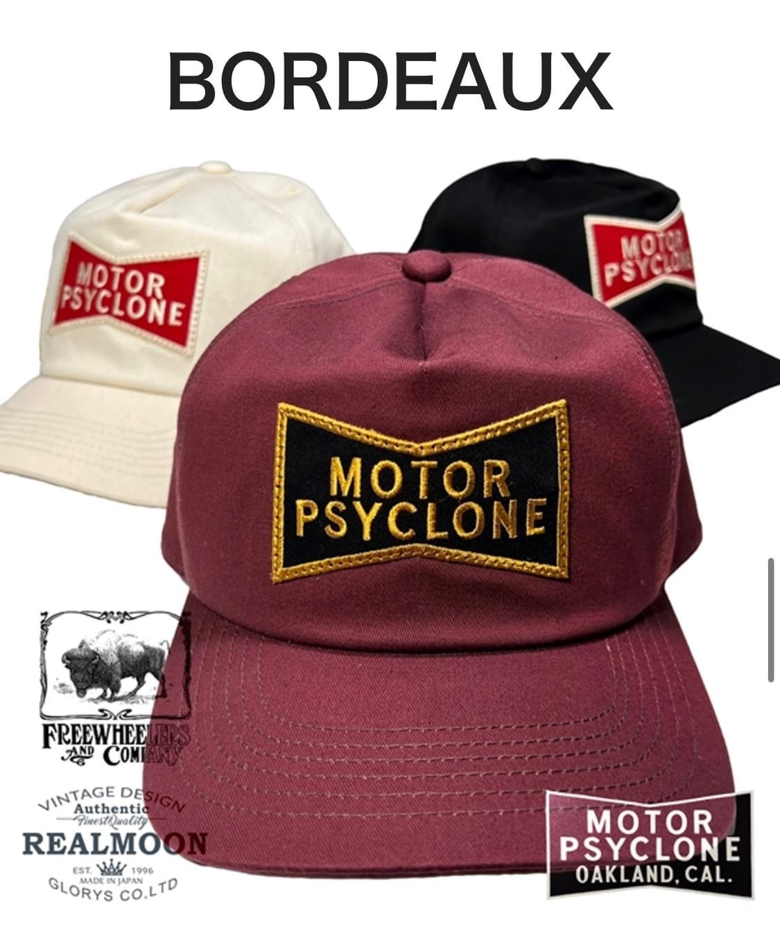 프리휠러스 모터사이클론 트러커캡 상품이미지6