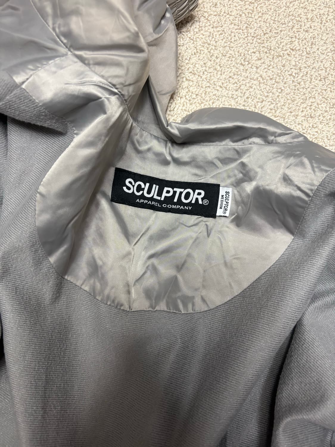 스컬프터 실버 자켓 상품이미지2