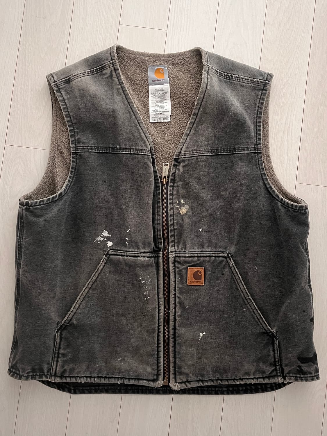 칼하트 빈티지 데님 베스트 상품이미지1