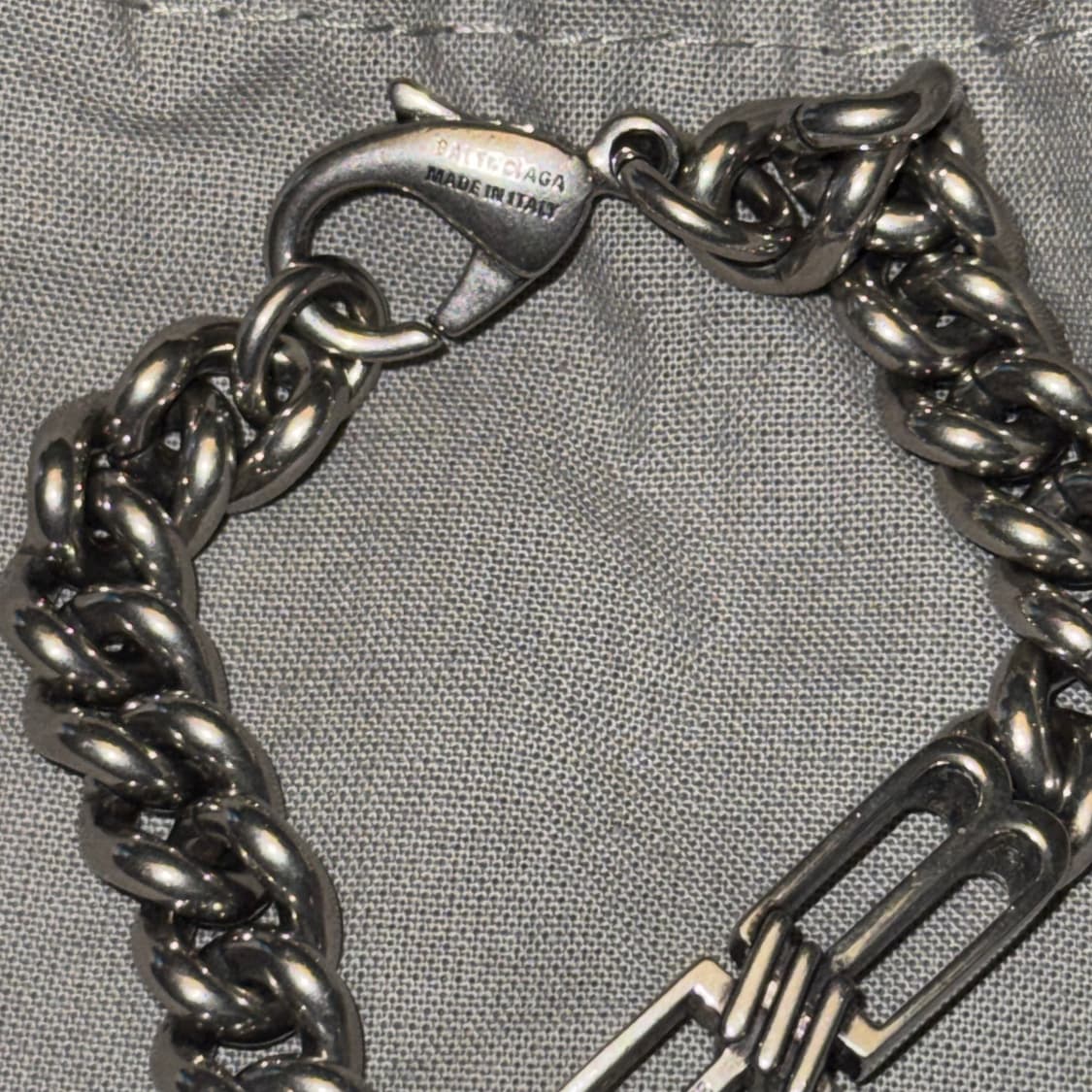 발렌시아가 체인 팔찌 실버 상품이미지6