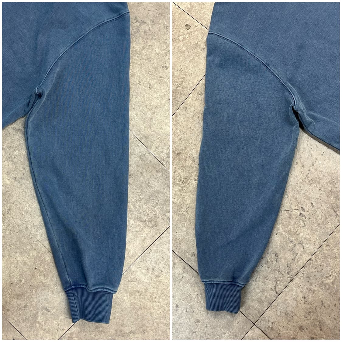 뉴에라 피그먼트 로고 후드티 블루 100 #csz2315 상품이미지9