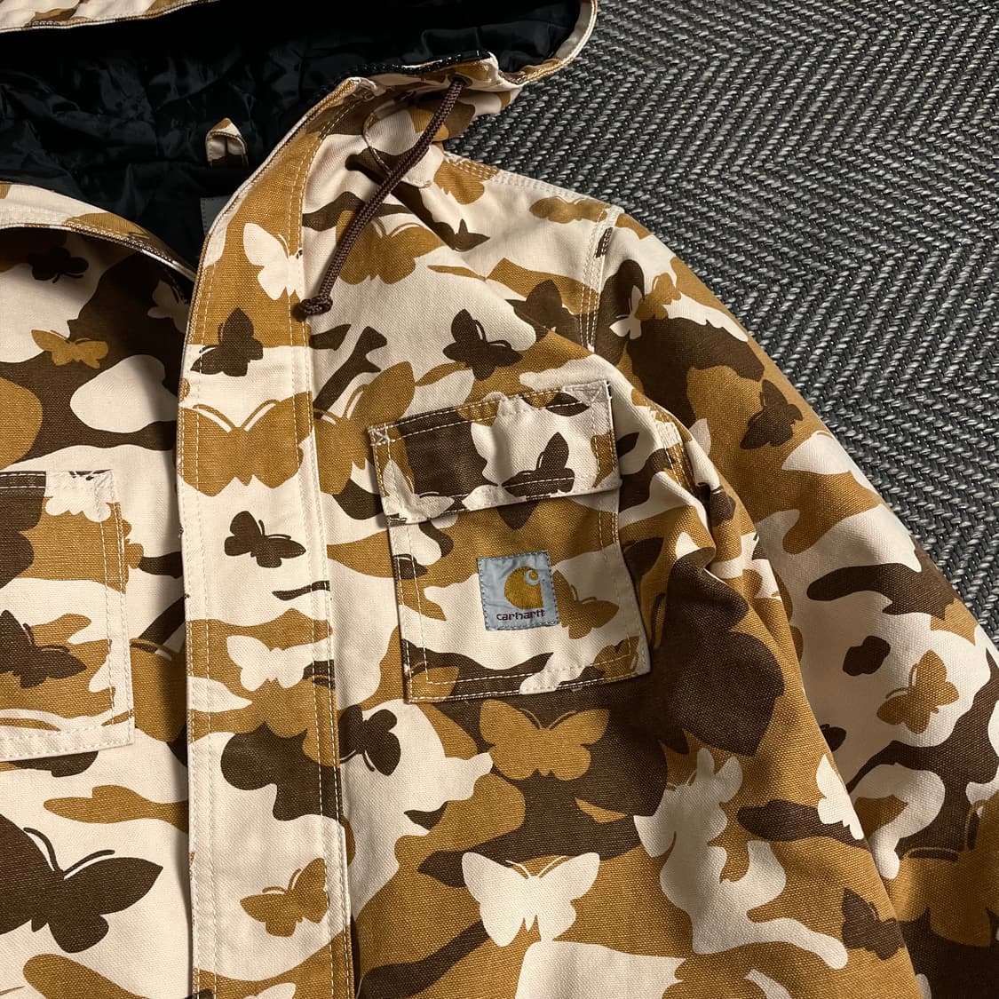 칼하트 USA 카모플라쥬 후드 점퍼 y 3253 상품이미지5
