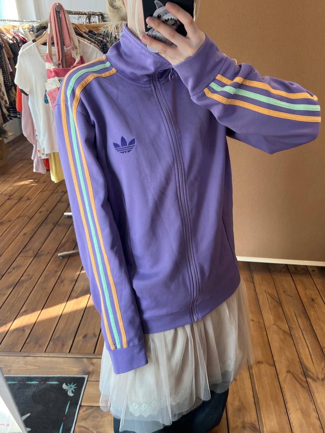 아디다스 파이어버드 연보라 져지 상품이미지3