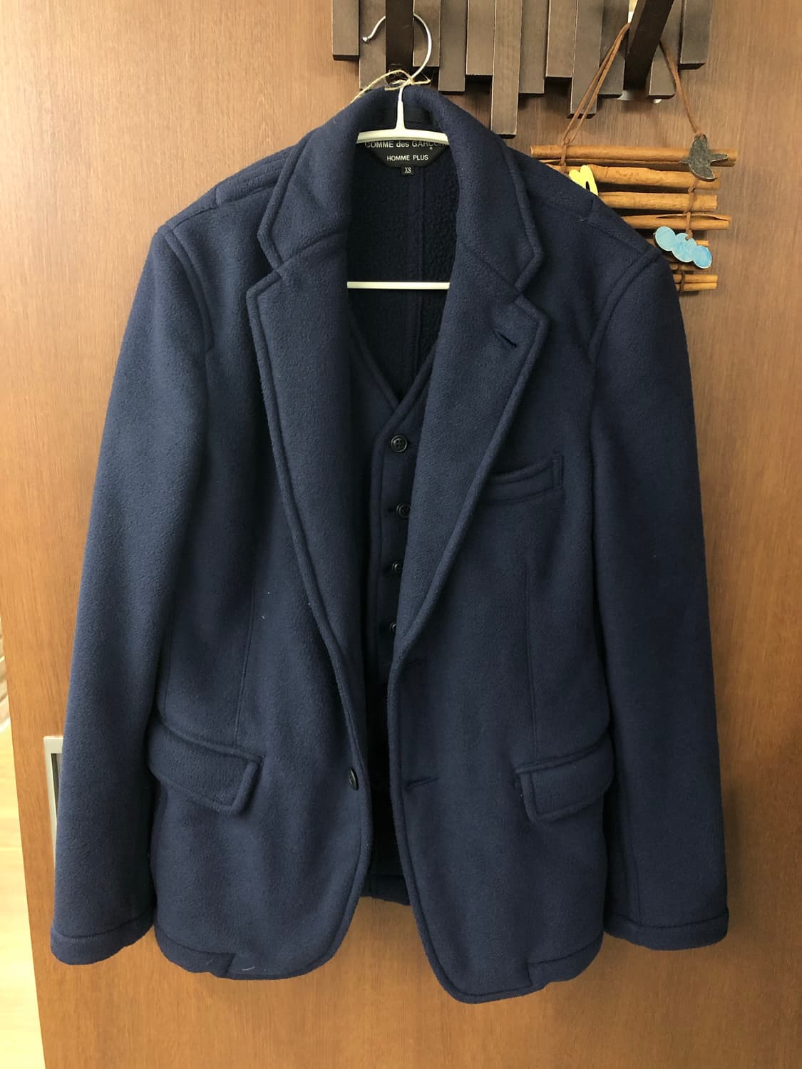 Comme des garcons homme plus 레이어드 블레이저 상품이미지2